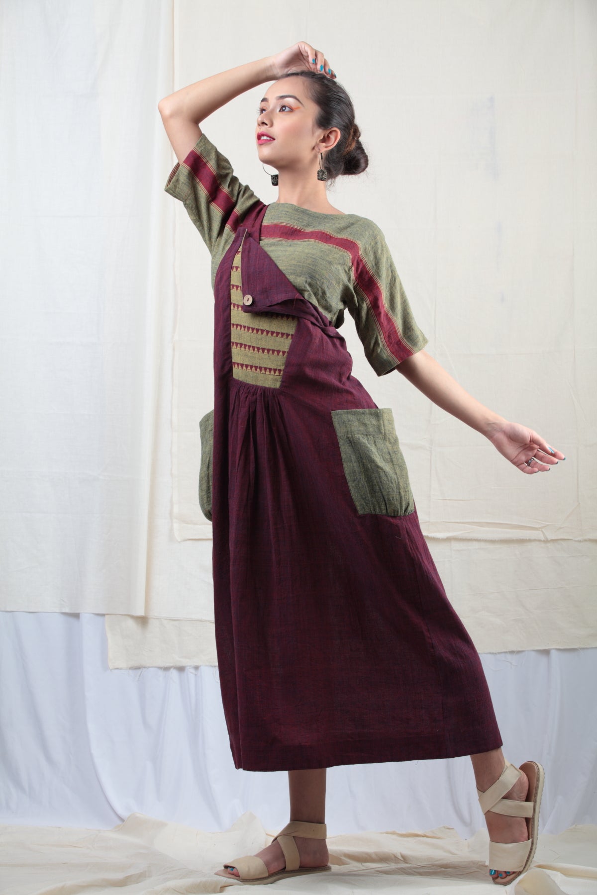 Neel Pinafore Co-ord Set