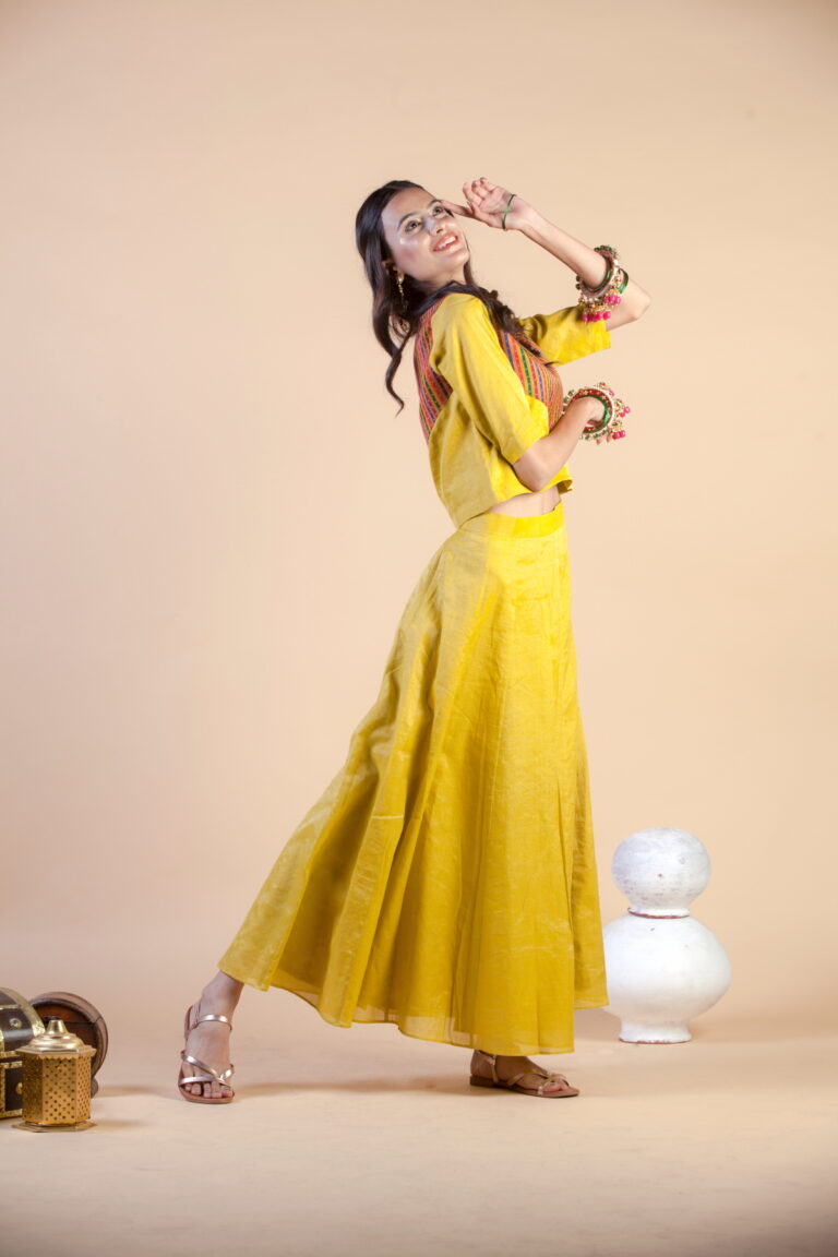 Swarn Zari Skirt Set