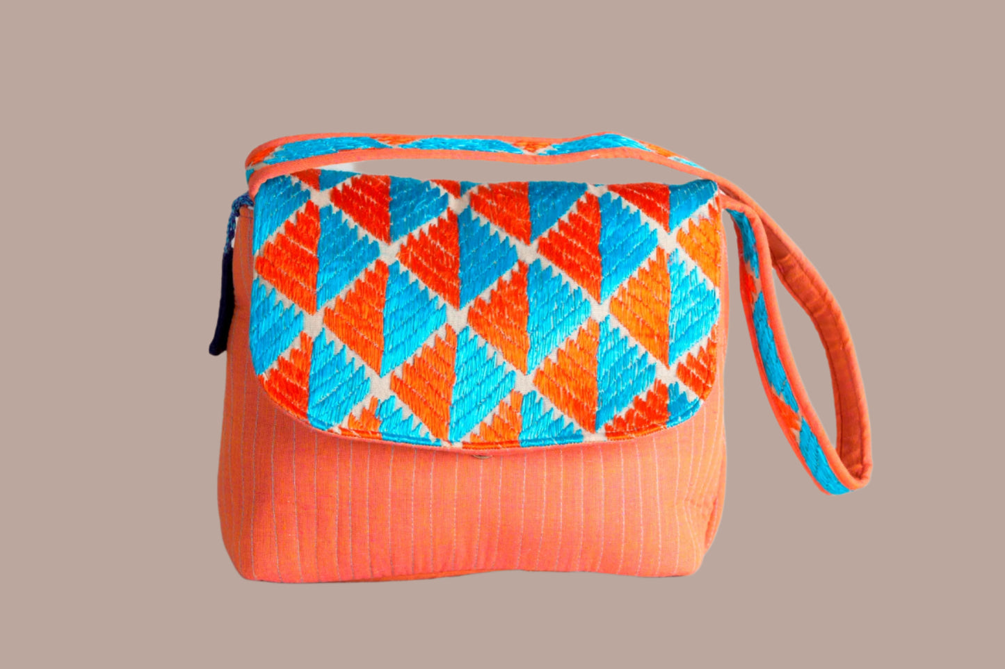 GERUA - Phulkari Quilted Sling Bag
