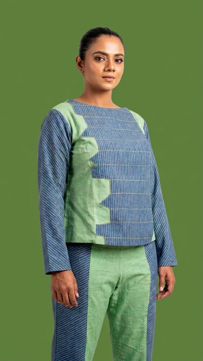 Edifice Trouser Set | Handwoven Organic Cotton Co-Ord Set