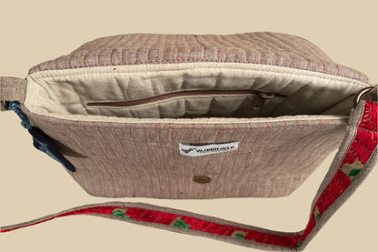 BAAG -Phulkari Quilted Sling Bag