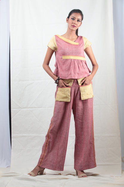 Gulal Shirring Co-ord Set