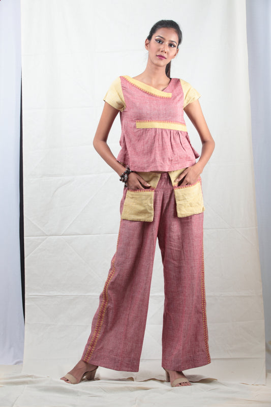 Gulal Shirring Co-ord Set
