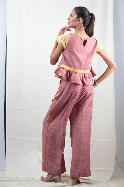 Gulal Shirring Co-ord Set