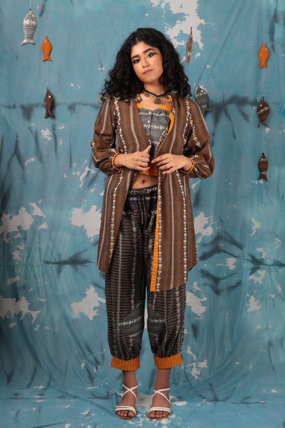 Sunehri Shirt Dress