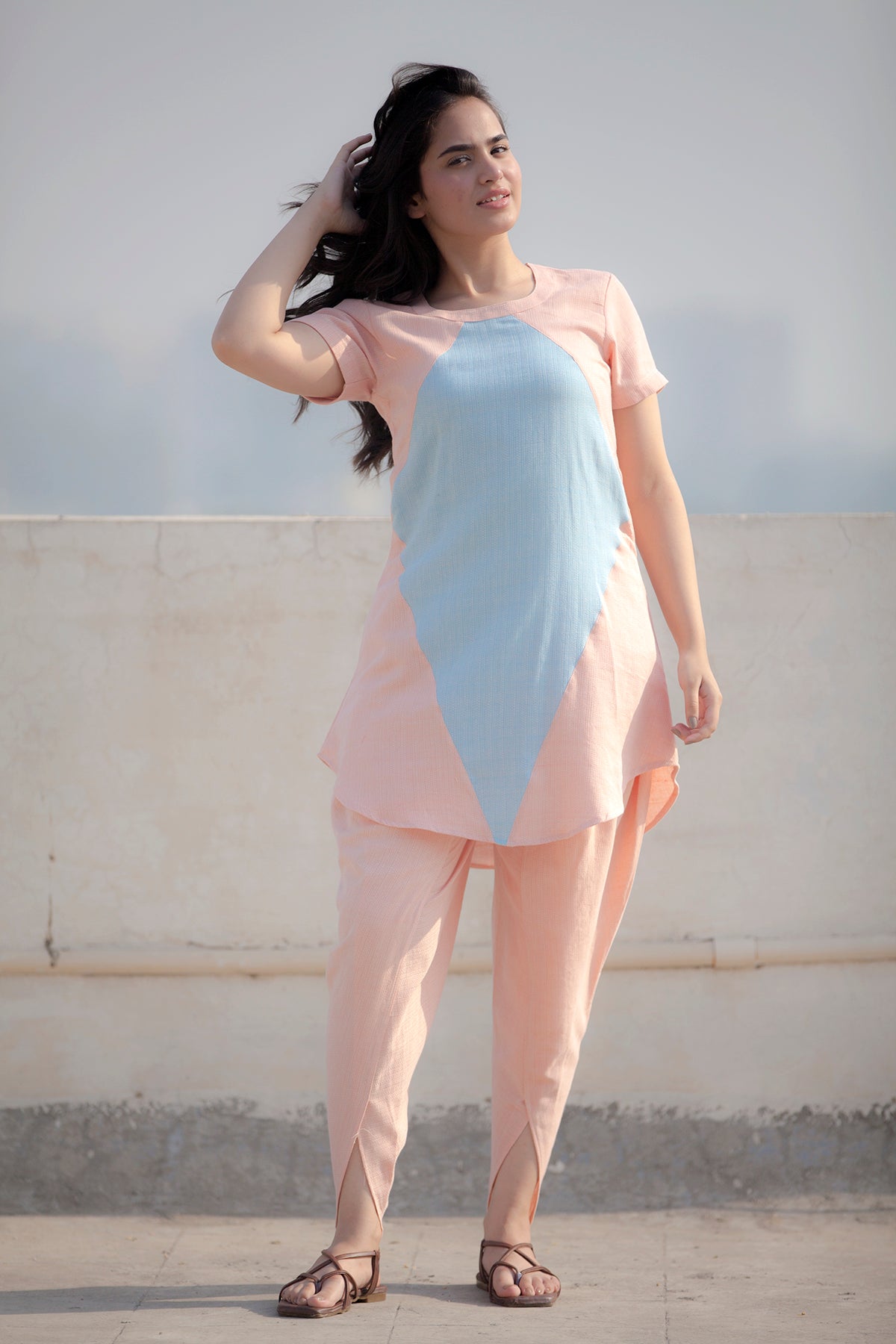 Bhor | Handwoven Kutch Cotton Co-ord Set