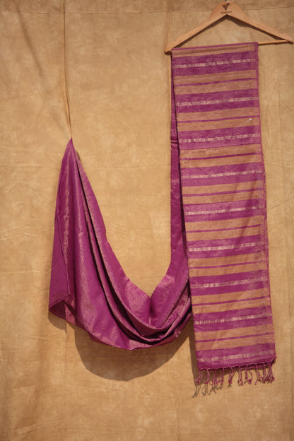 Zartari | Manik Swarn – Handwoven Cotton Zari Tissue Saree