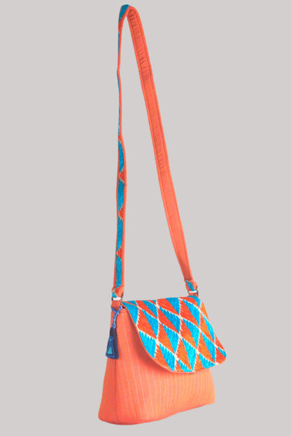 GERUA - Phulkari Quilted Sling Bag