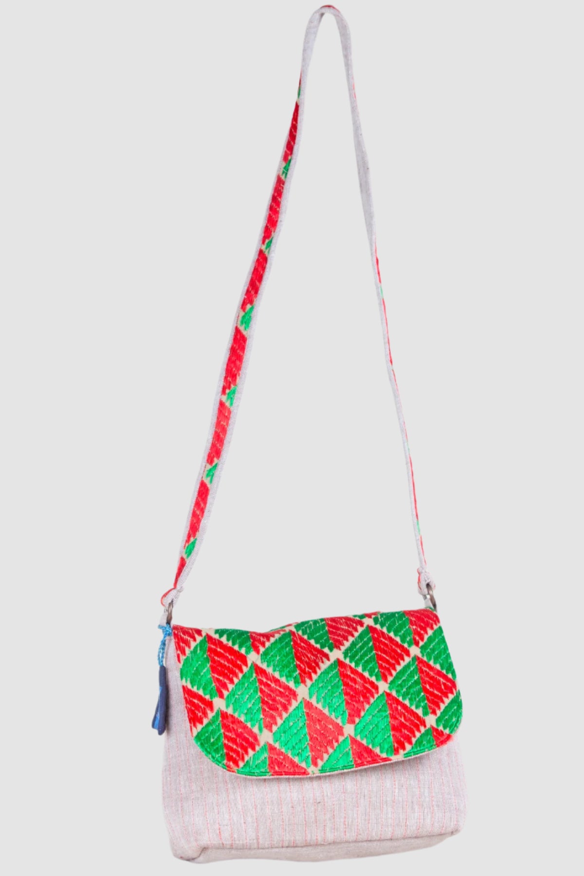 BAAG -Phulkari Quilted Sling Bag