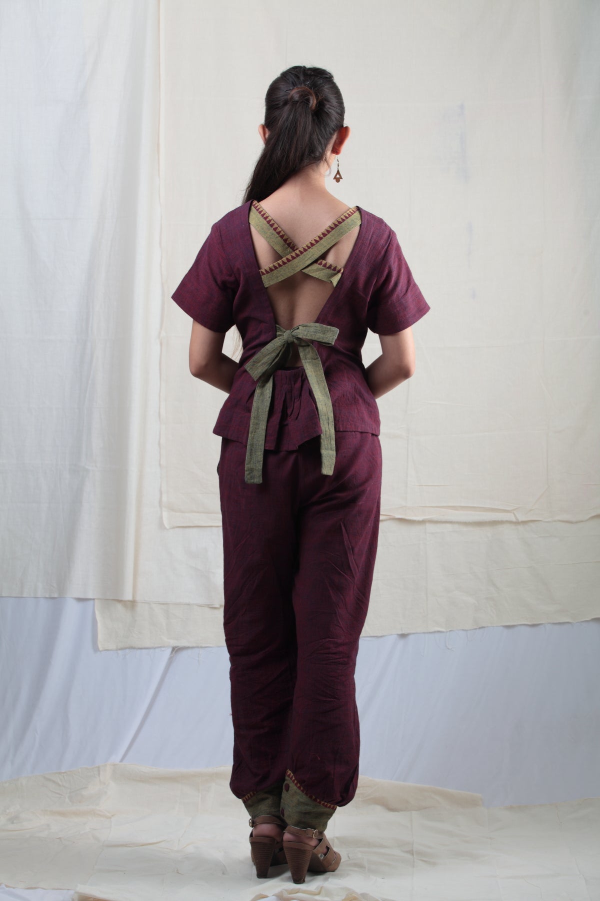 Neel | Handwoven Cotton Co-ord Set