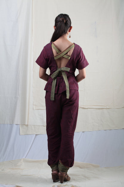 Neel | Handwoven Cotton Co-ord Set